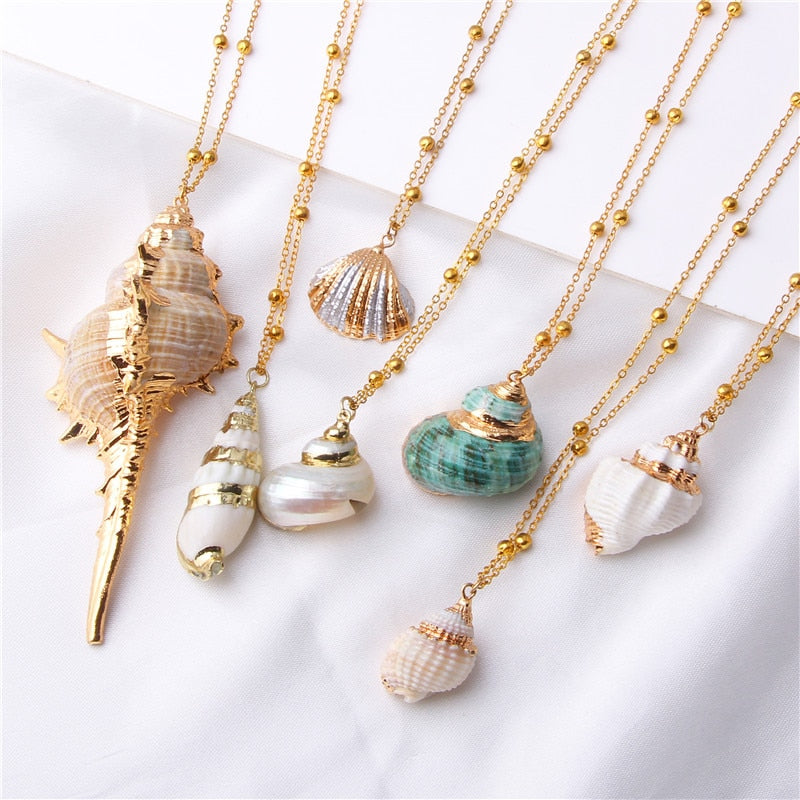 White Beach Flower Necklace — Tonya Lov Jewelry